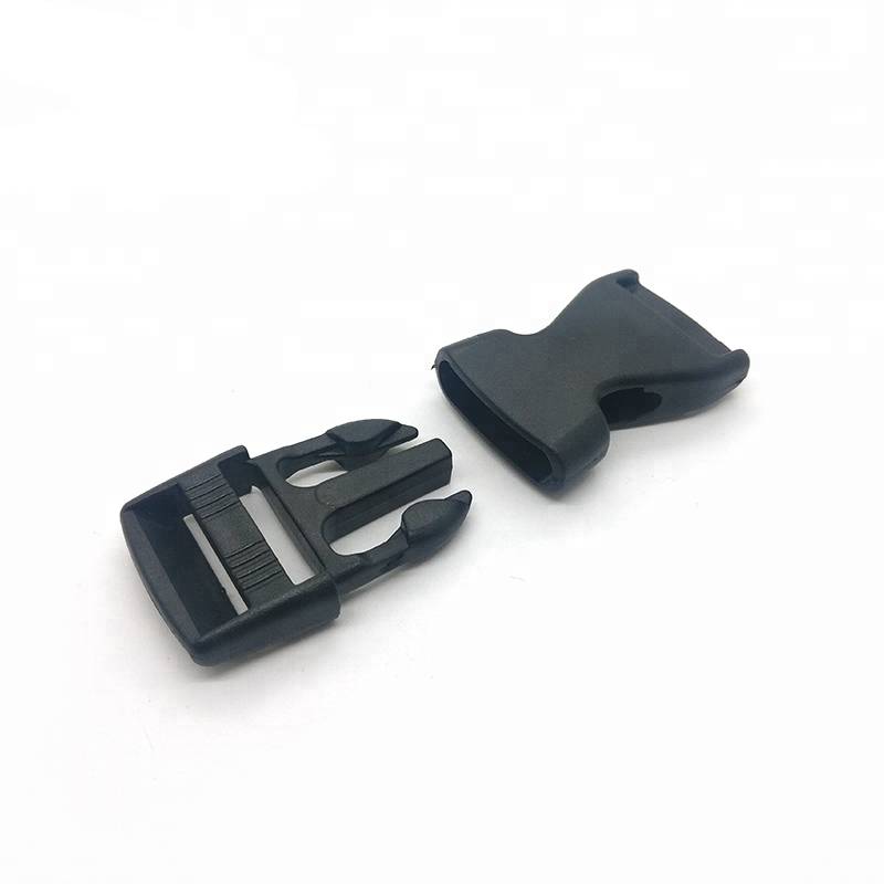 Wholesale Factory High Quality Black Quick Custom Adjustable Fashion Buckle Plastic Snap Buckle Release Quick Buckle