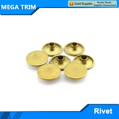 Metal Round Head Push Rivet for Bags